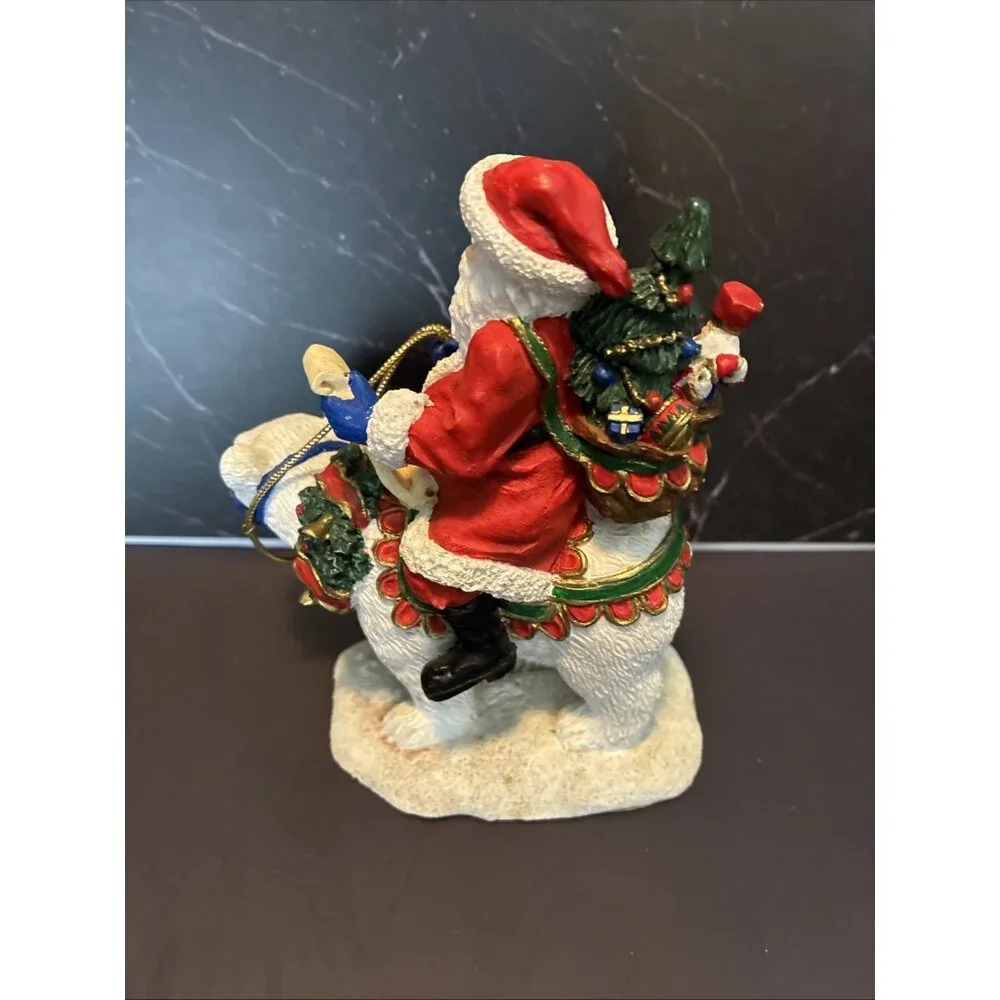 1996 Norwegian Santa Polar Bear Santas From Around World Figurine
